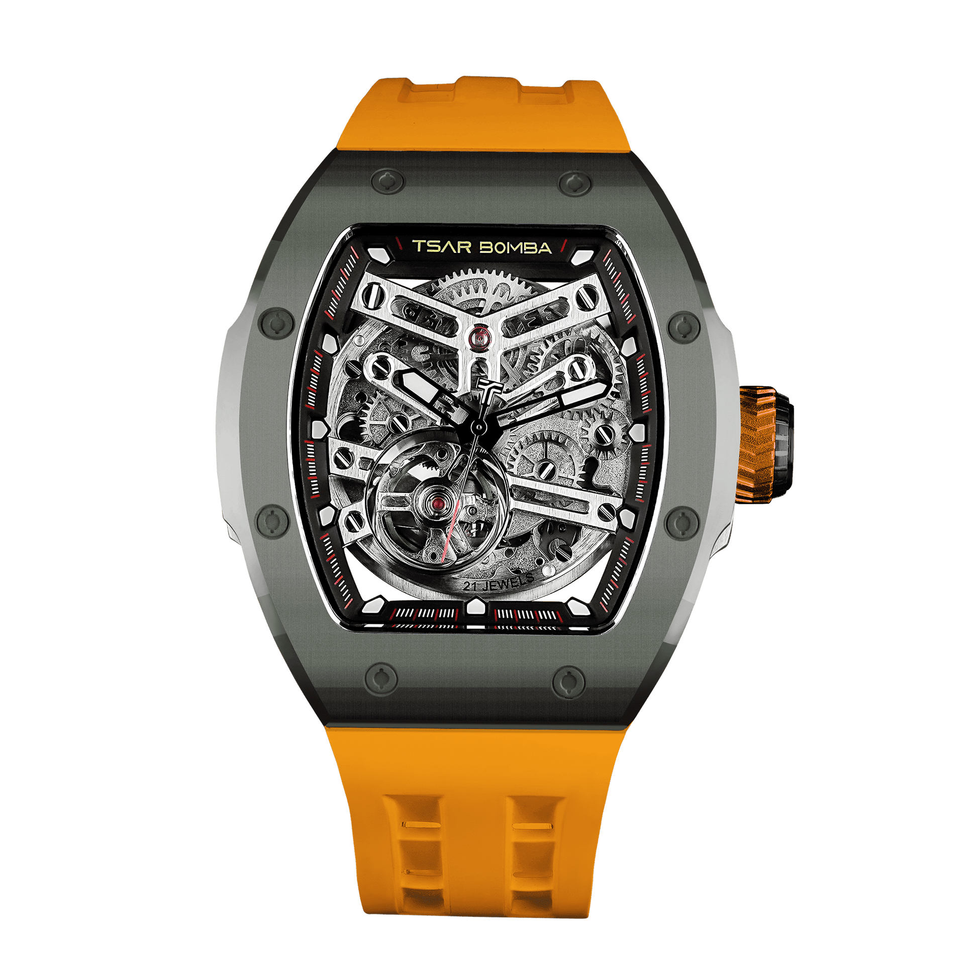 Official Tsar Bomba Atomic-Interchangeable Ceramic Edition - TB8218C - Top G Watches