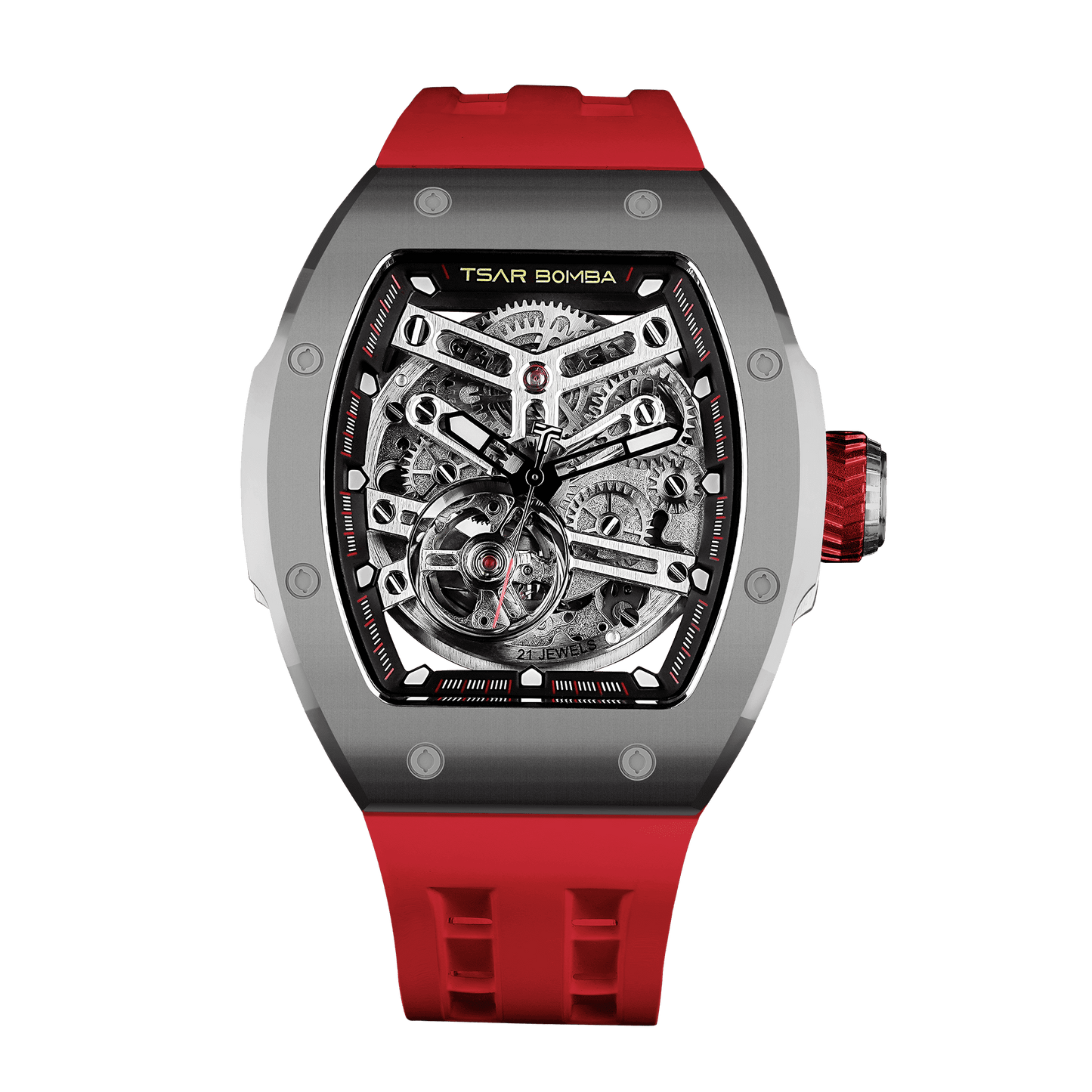 Official Tsar Bomba Atomic-Interchangeable Ceramic Edition - TB8218C - Top G Watches