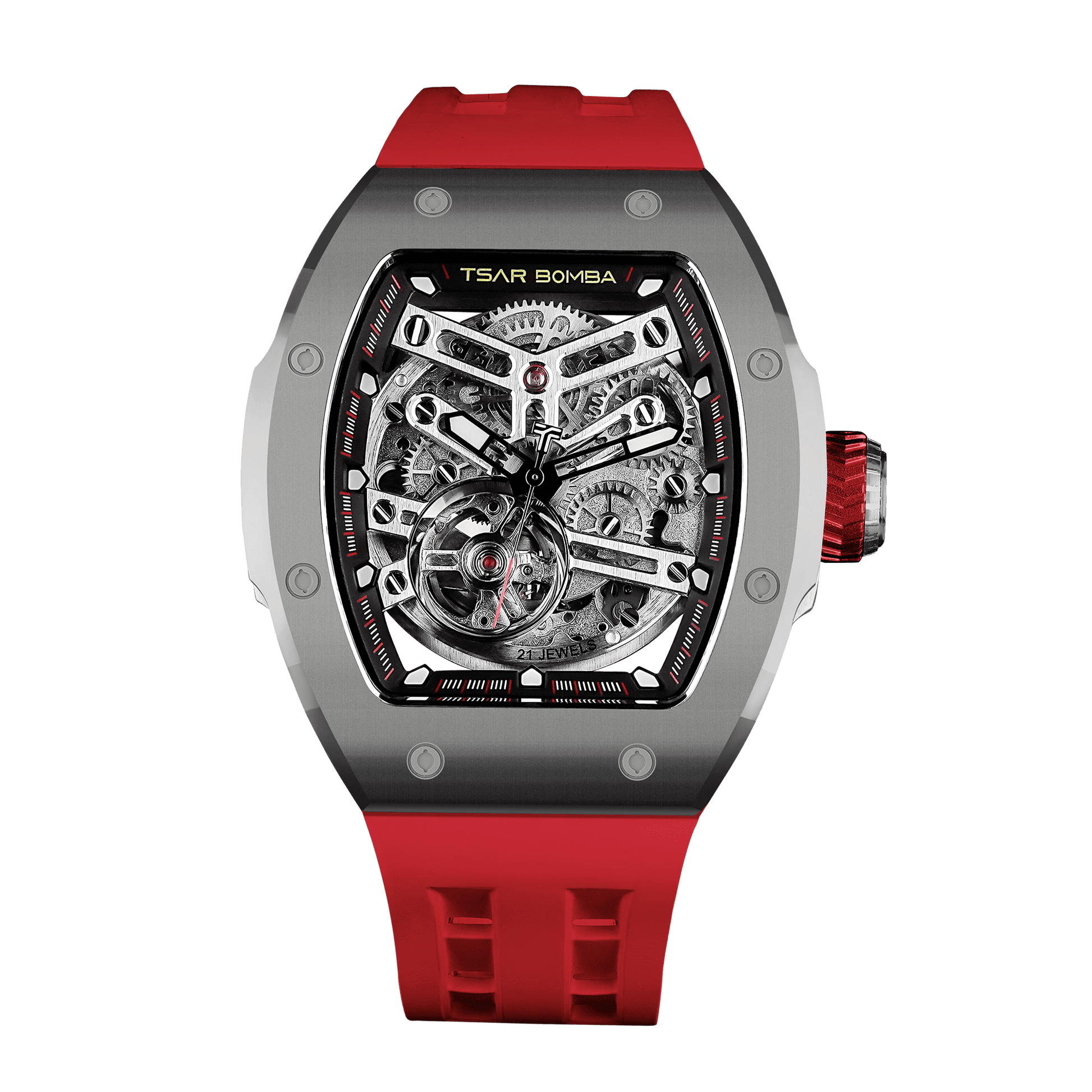 Official Tsar Bomba Atomic-Interchangeable Ceramic Edition - TB8218C - Top G Watches