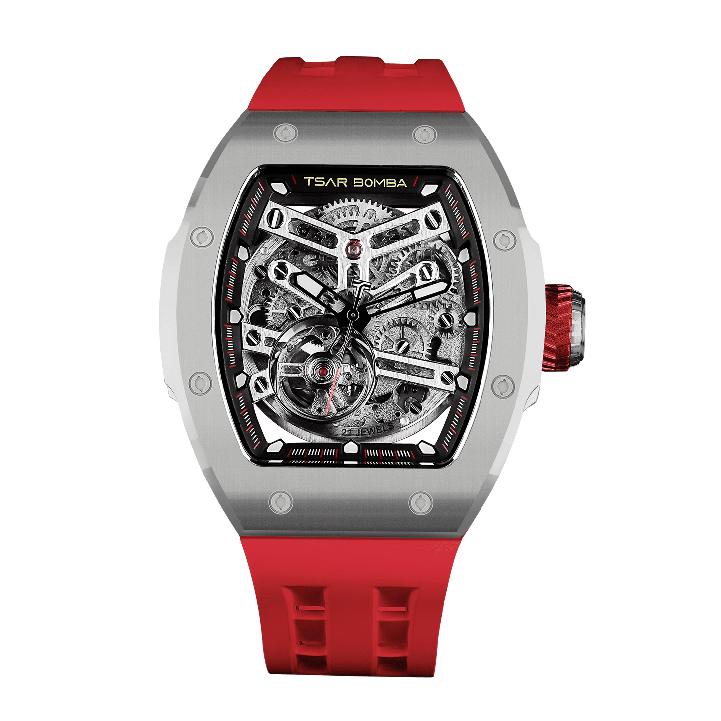 Official Tsar Bomba Atomic-Interchangeable Ceramic Edition - TB8218C - Top G Watches