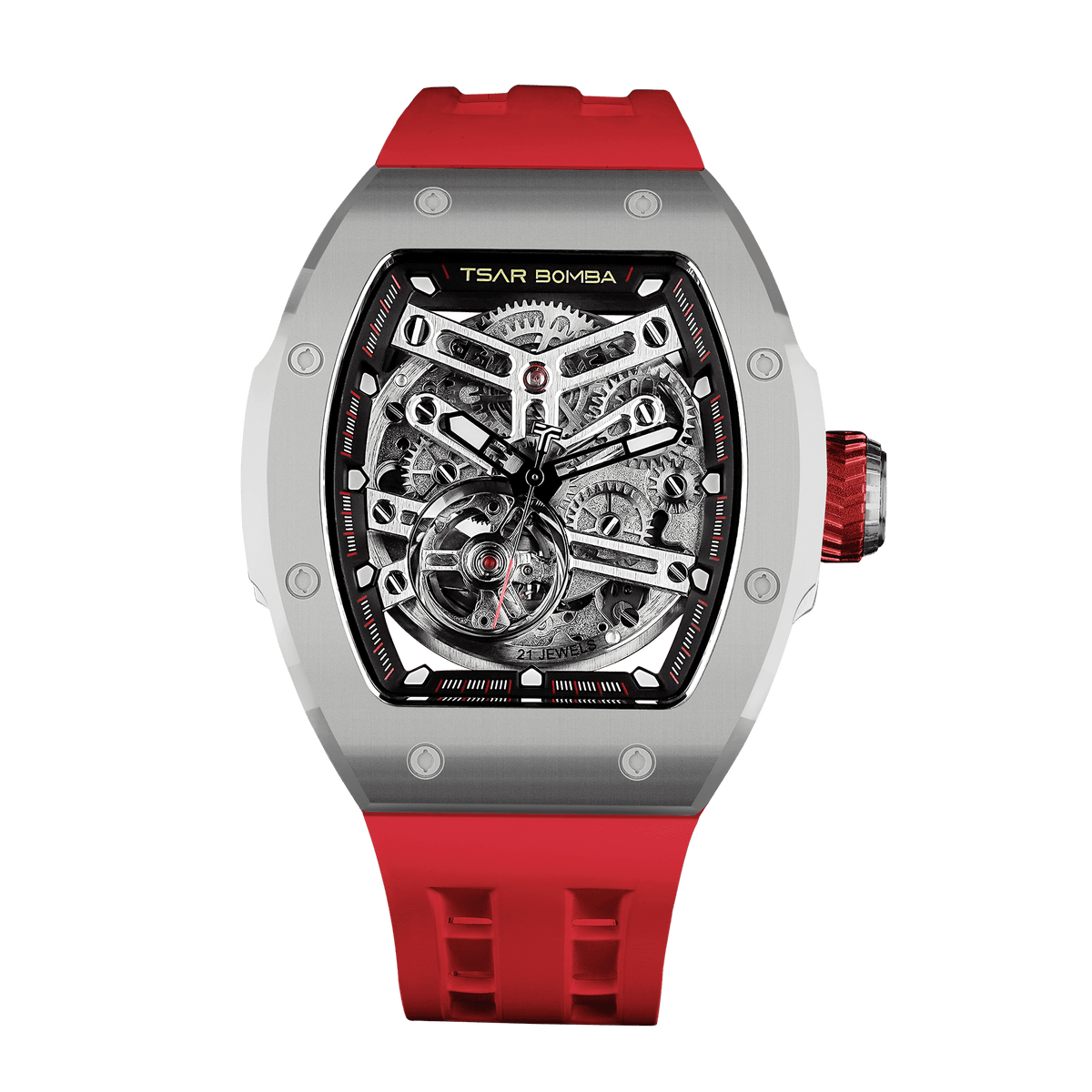 Official TSAR BOMBA TB8218 Atomic Automatic Watch – Interchangeable Collection