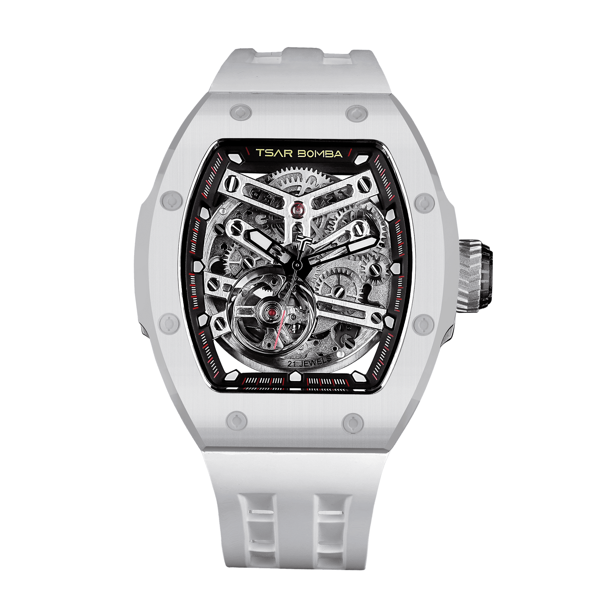 Official Tsar Bomba Atomic-Interchangeable Ceramic Edition - TB8218C - Top G Watches