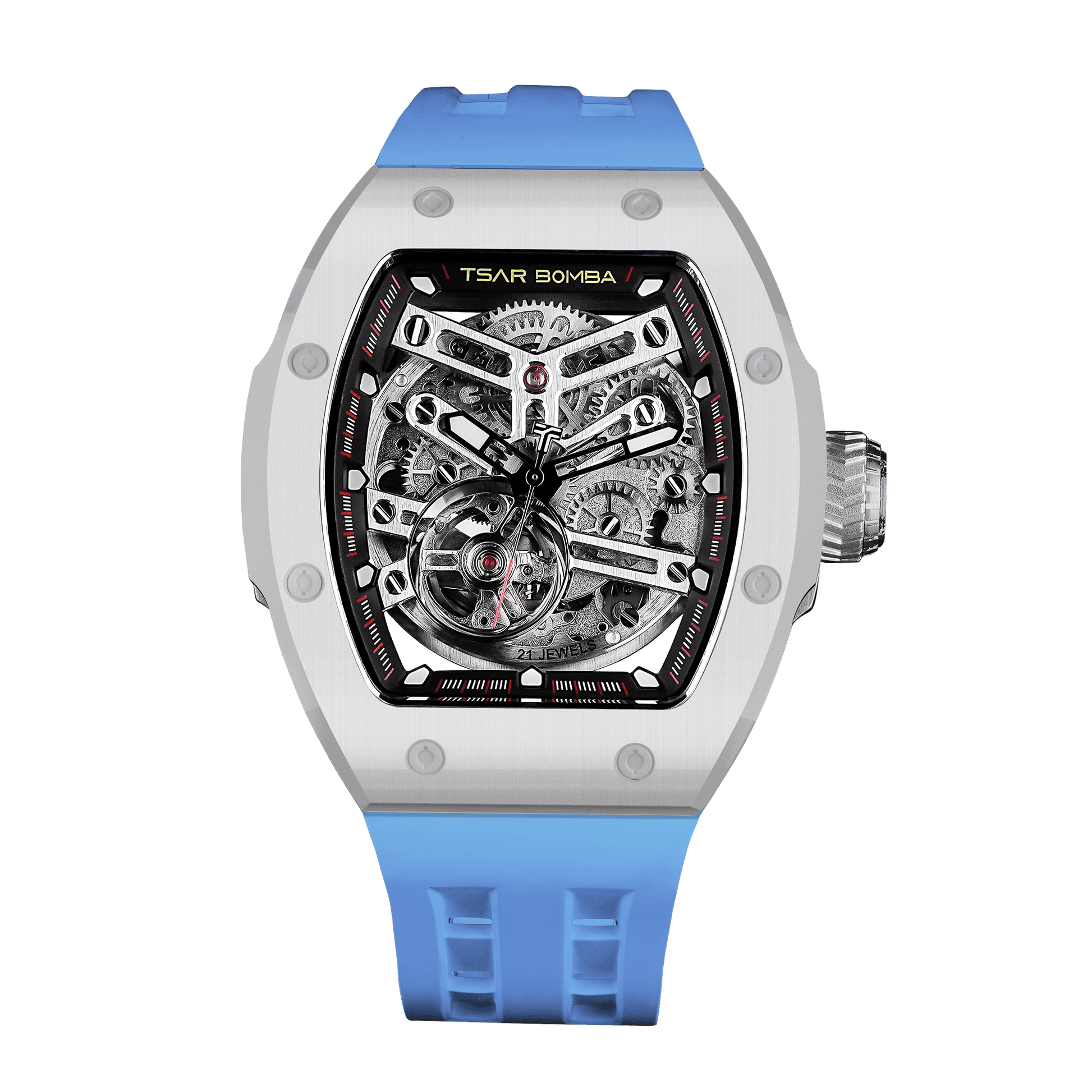 Official Tsar Bomba Atomic-Interchangeable Ceramic Edition - TB8218C - Top G Watches