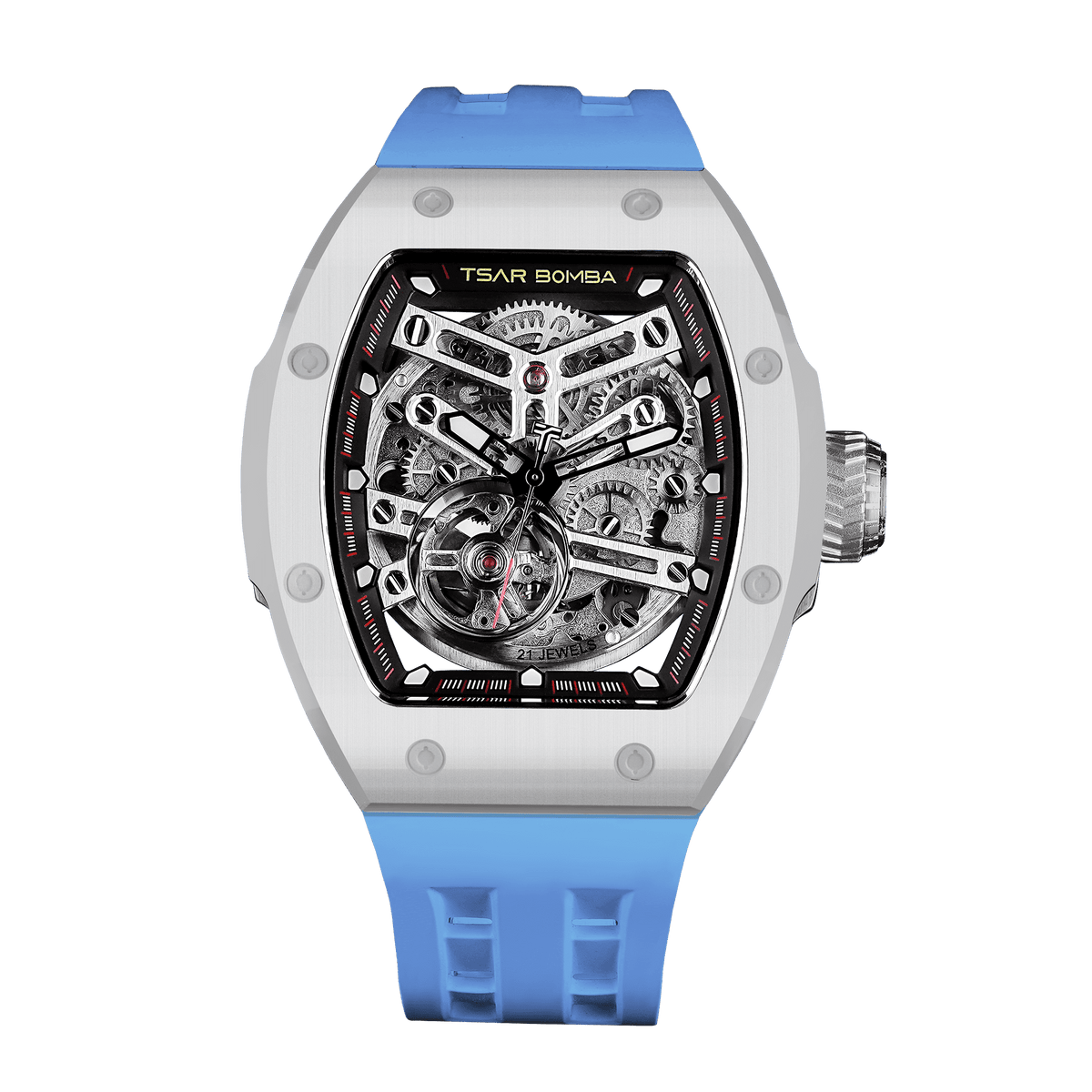Official TSAR BOMBA TB8218 Atomic Automatic Watch – Interchangeable Collection