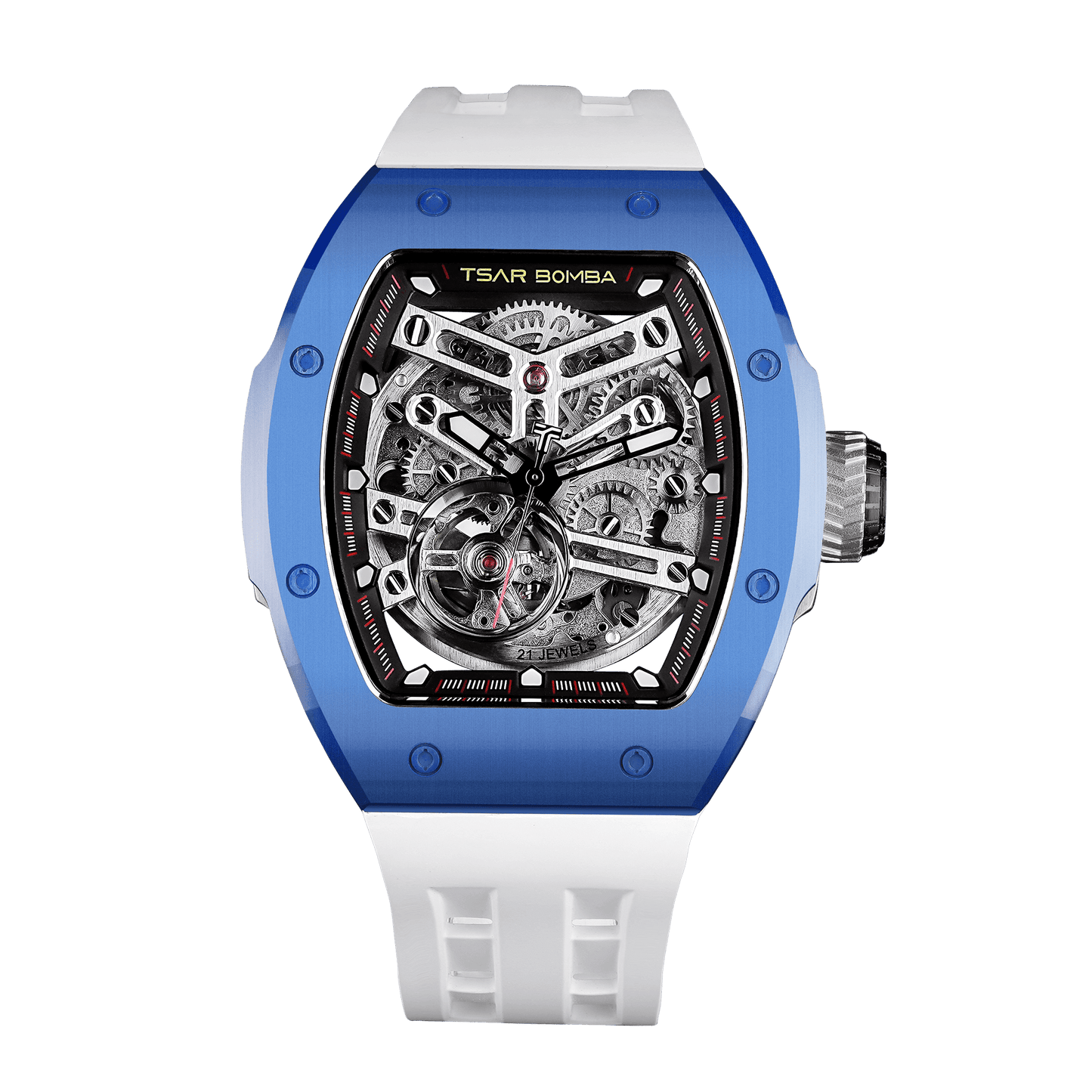 Official Tsar Bomba Atomic-Interchangeable Ceramic Edition - TB8218C - Top G Watches