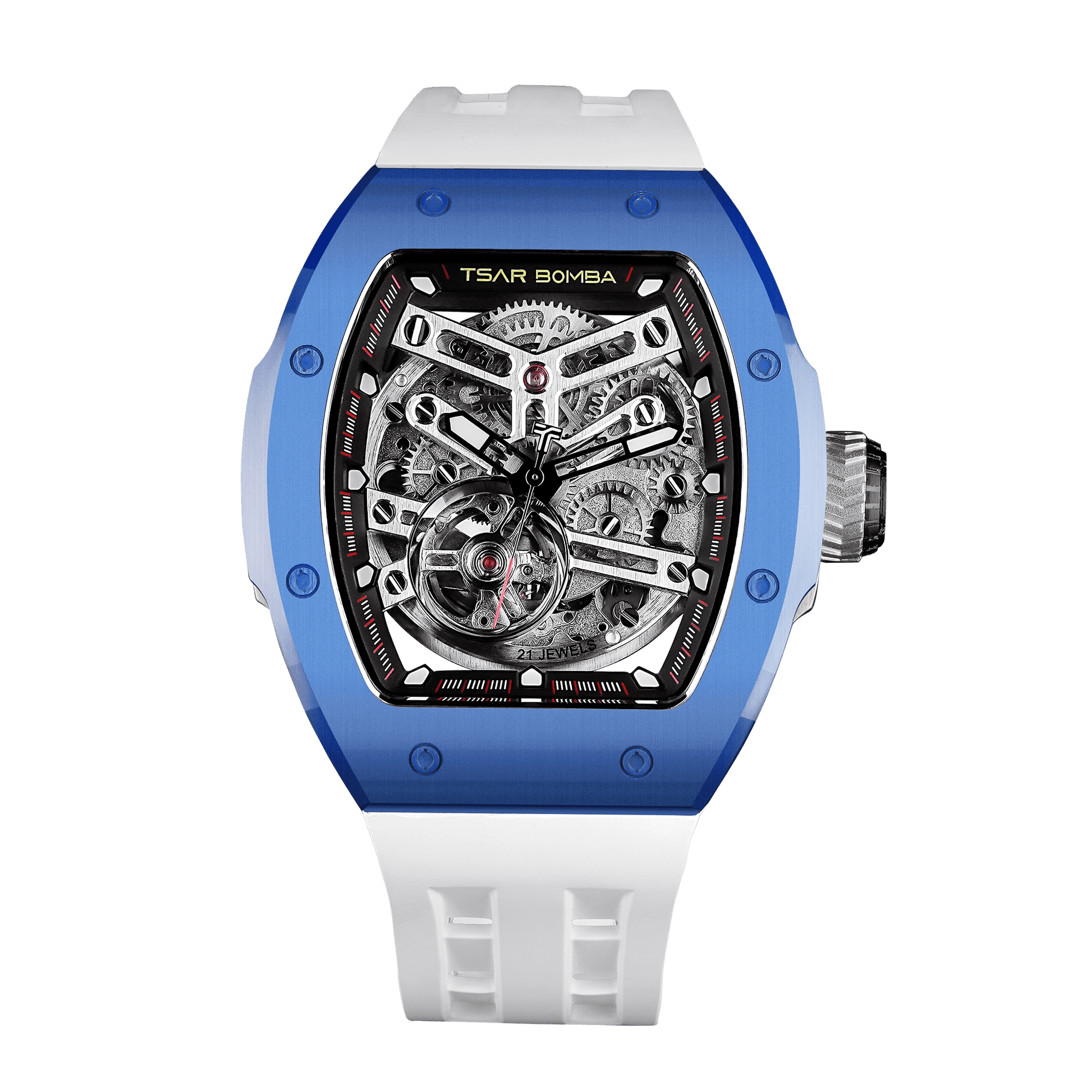 Official Tsar Bomba Atomic-Interchangeable Ceramic Edition - TB8218C - Top G Watches