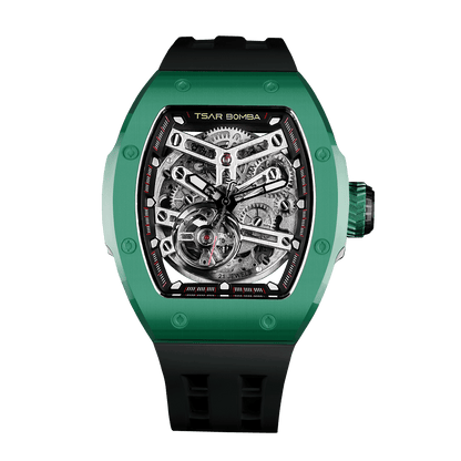 Official Tsar Bomba Atomic-Interchangeable Ceramic Edition - TB8218C - Top G Watches