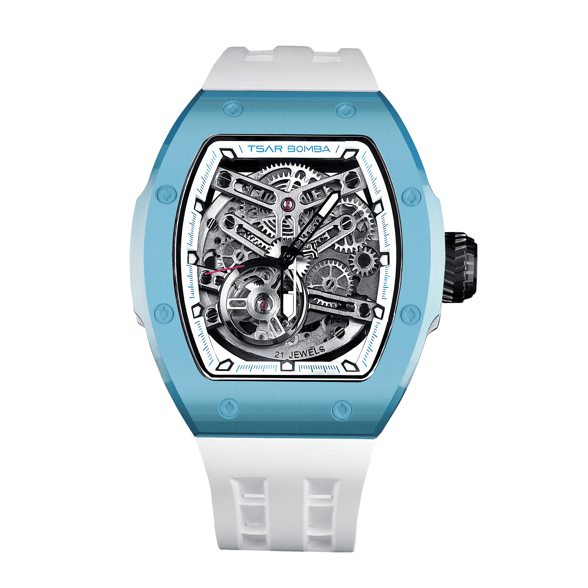 Official Tsar Bomba Atomic-Interchangeable Ceramic Edition - TB8218C - Top G Watches