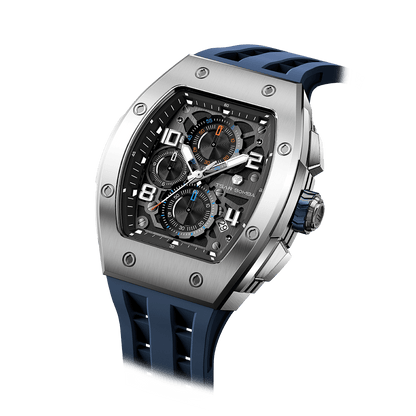 Official TSAR BOMBA Elemental Calendar Quartz Watch - TB8224Q - Top G Watches