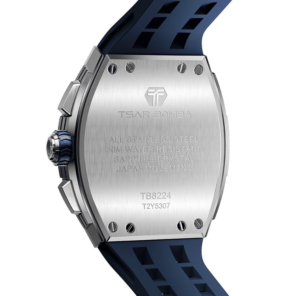 Official TSAR BOMBA Elemental Calendar Quartz Watch - TB8224Q - Top G Watches