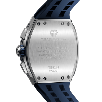 Official TSAR BOMBA Elemental Calendar Quartz Watch - TB8224Q - Top G Watches