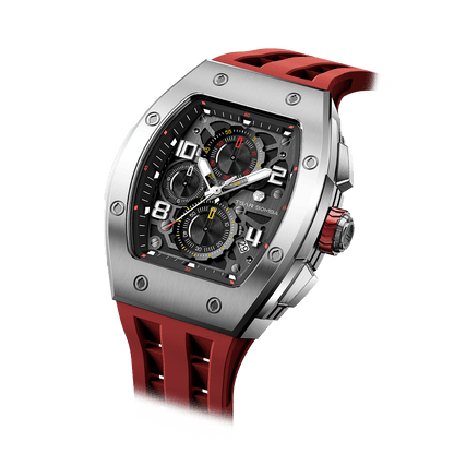 Official TSAR BOMBA Elemental Calendar Quartz Watch - TB8224Q - Top G Watches