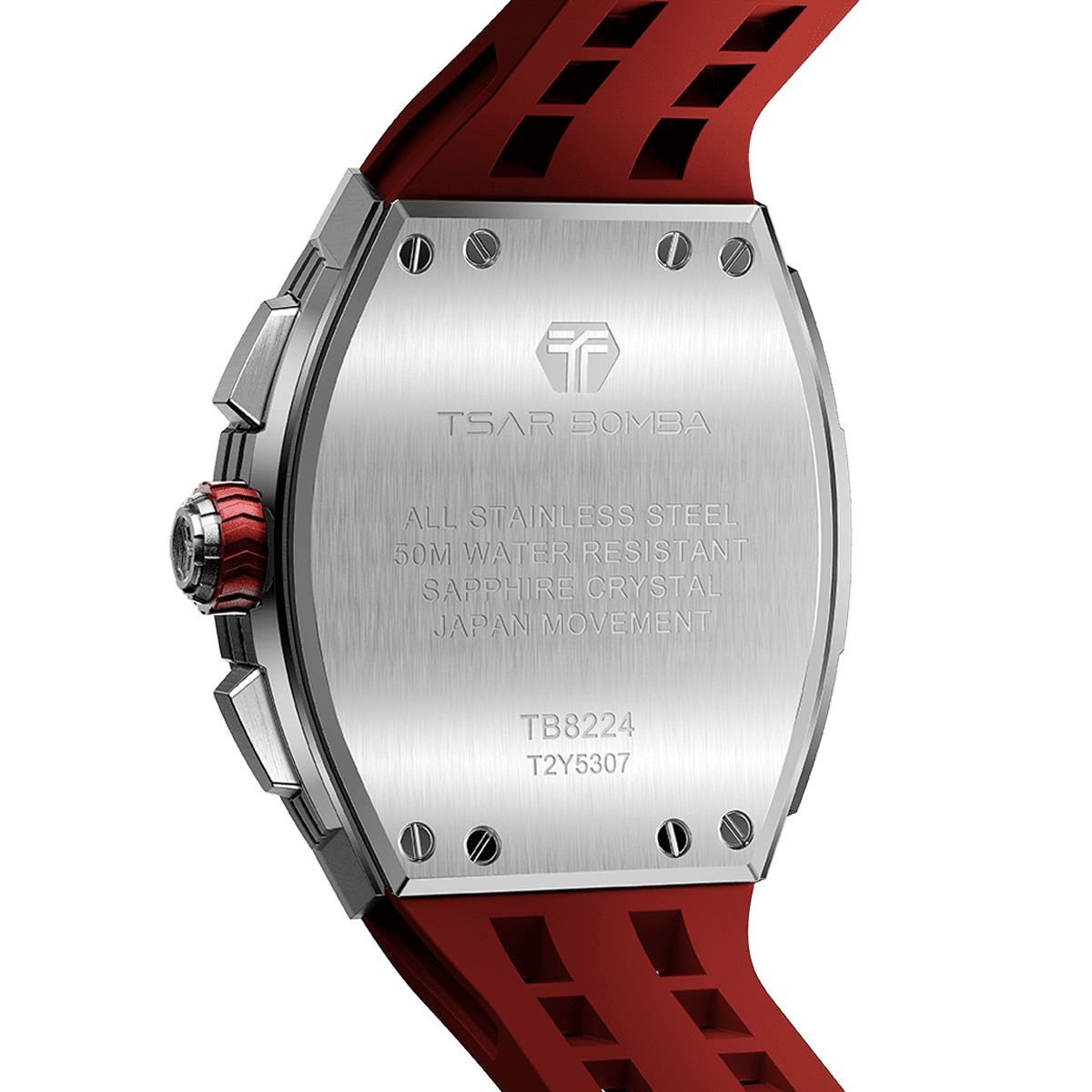 Official TSAR BOMBA Elemental Calendar Quartz Watch - TB8224Q - Top G Watches