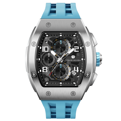 Official TSAR BOMBA Elemental Calendar Quartz Watch - TB8224Q - Top G Watches