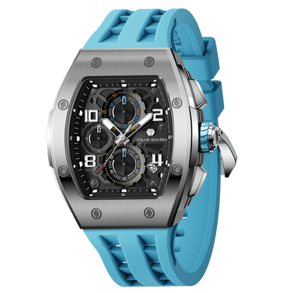 Official TSAR BOMBA Elemental Calendar Quartz Watch - TB8224Q - Top G Watches
