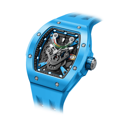 Official TSAR BOMBA TB8226C Full Ceramic Automatic Skeleton Watch – Sapphire Crystal