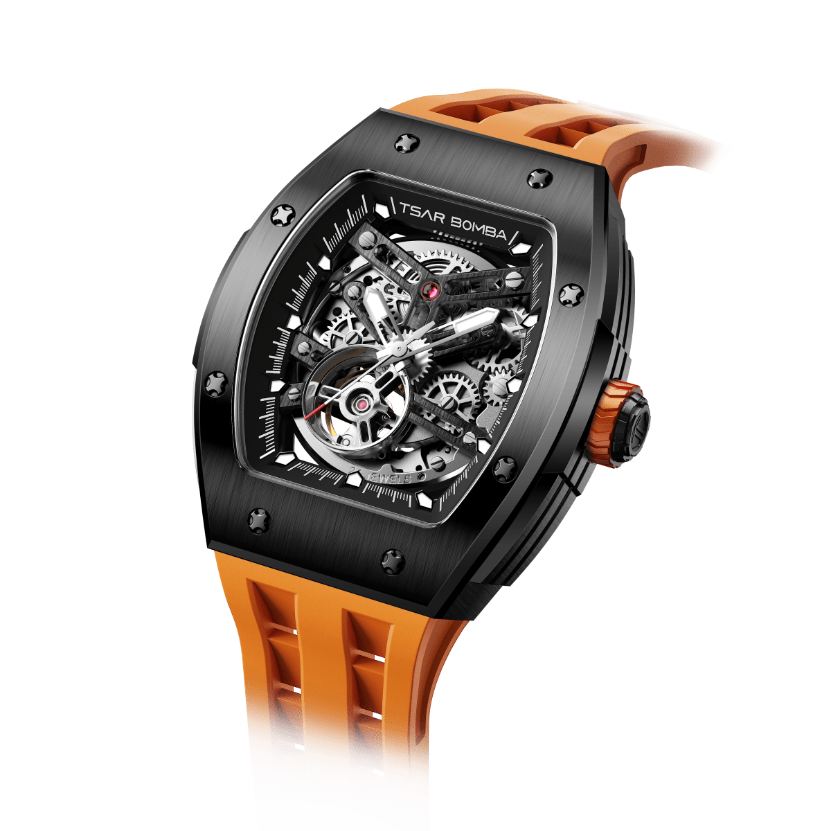 Official TSAR BOMBA Elemental Automatic Mechanical 10ATM Watch – TB8228A