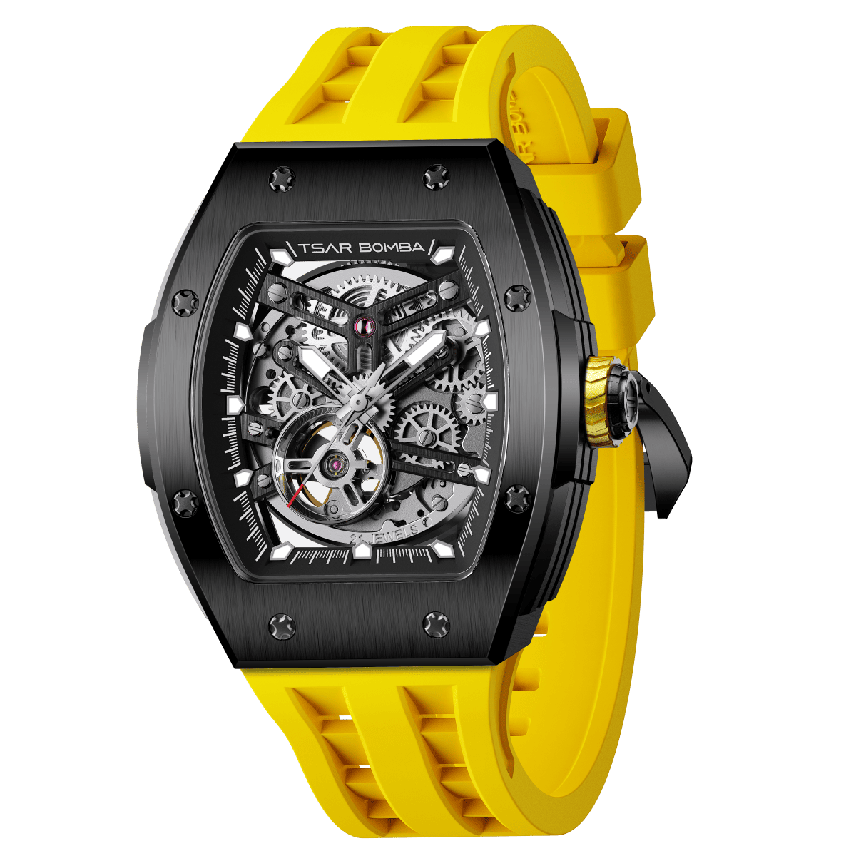 Official TSAR BOMBA Elemental Automatic Mechanical 10ATM Watch – TB8228A