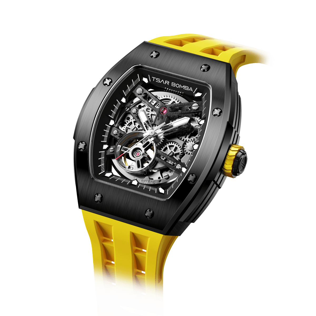 Official TSAR BOMBA Elemental Automatic Mechanical 10ATM Watch – TB8228A