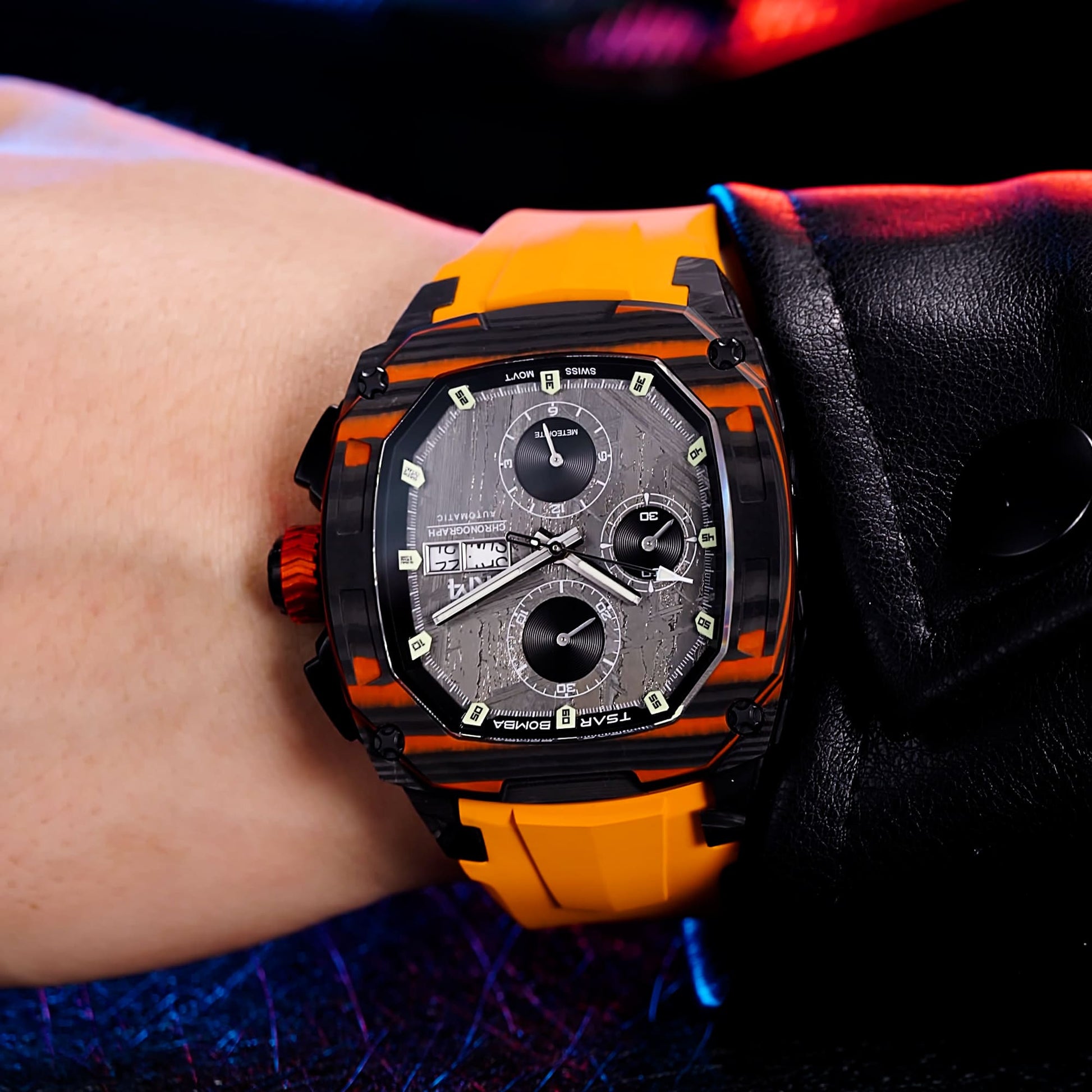 Official Tsar Bomba Dark Matter Rafael Márquez Collaboration Limited Edition - TB8604 - Top G Watches