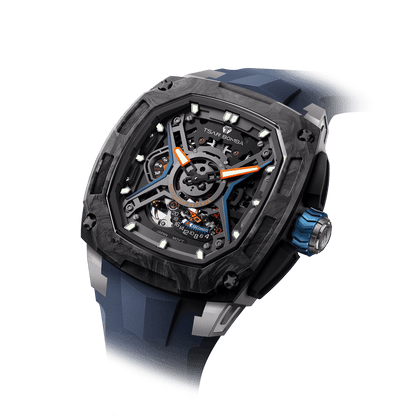Official TSAR BOMBA Dark Matter 5 Swiss Automatic Watch (TB8605)