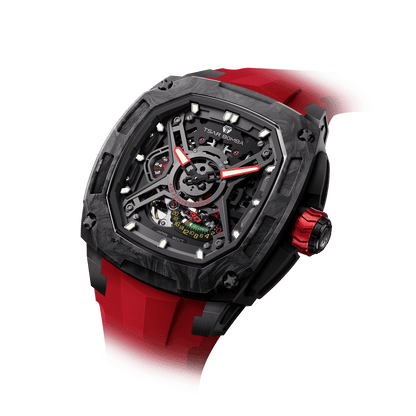 Official TSAR BOMBA Dark Matter 5 Swiss Automatic Watch (TB8605)