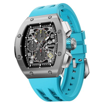 Official TSAR BOMBA – Atomic Interchangeable Luxury Calendar Watch TB8214