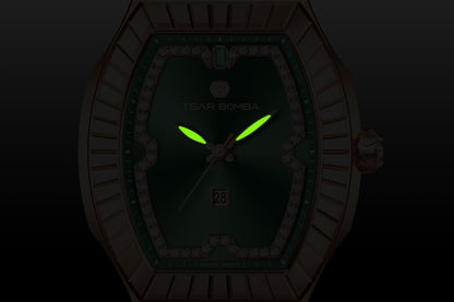 Official TSAR BOMBA TB8231 Nucleus Femme 04 Ladies Swiss Quartz Watch – Sapphire Crystal
