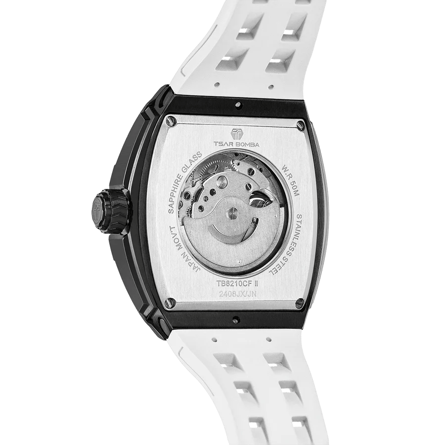 Official TSAR Bomba Carbon Fibre Automatic Kinetic Energy Watch – TB8210CF