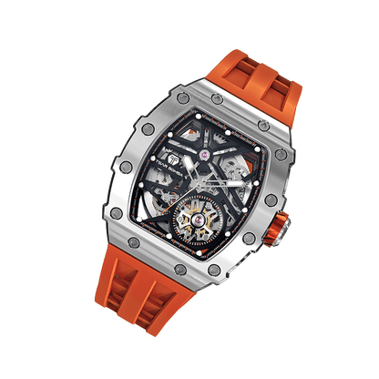 Official TSAR BOMBA Luxury Skeleton Mechanical Watch — TB8209A