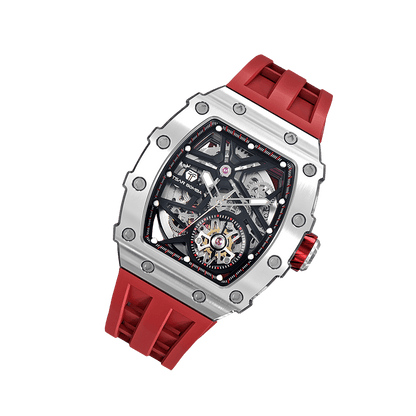 Official TSAR BOMBA Luxury Skeleton Mechanical Watch — TB8209A