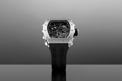 Official TSAR BOMBA Luxury Skeleton Mechanical Watch — TB8209A