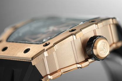 Official TSAR BOMBA Luxury Skeleton Mechanical Watch — TB8209A