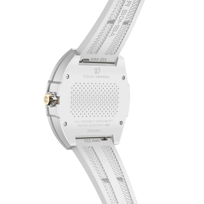 Official TSAR BOMBA Nucleus Femme Ladies Ceramic Watch – Swiss Movement TB8220L