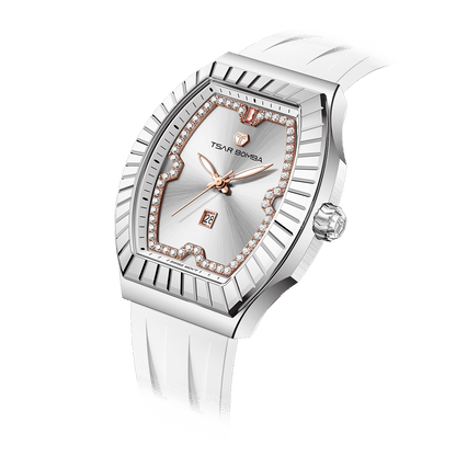 Official TSAR BOMBA TB8231 Nucleus Femme 04 Ladies Swiss Quartz Watch – Sapphire Crystal