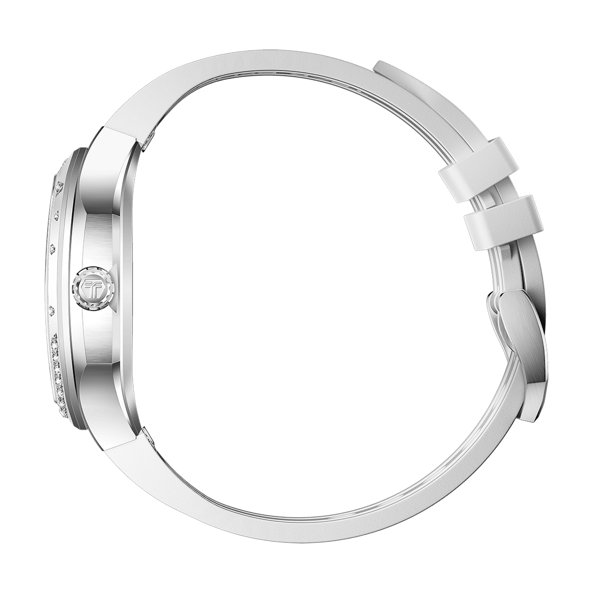 Official TSAR BOMBA Lumina TB8233 Diamond-Set Automatic Women's Watch