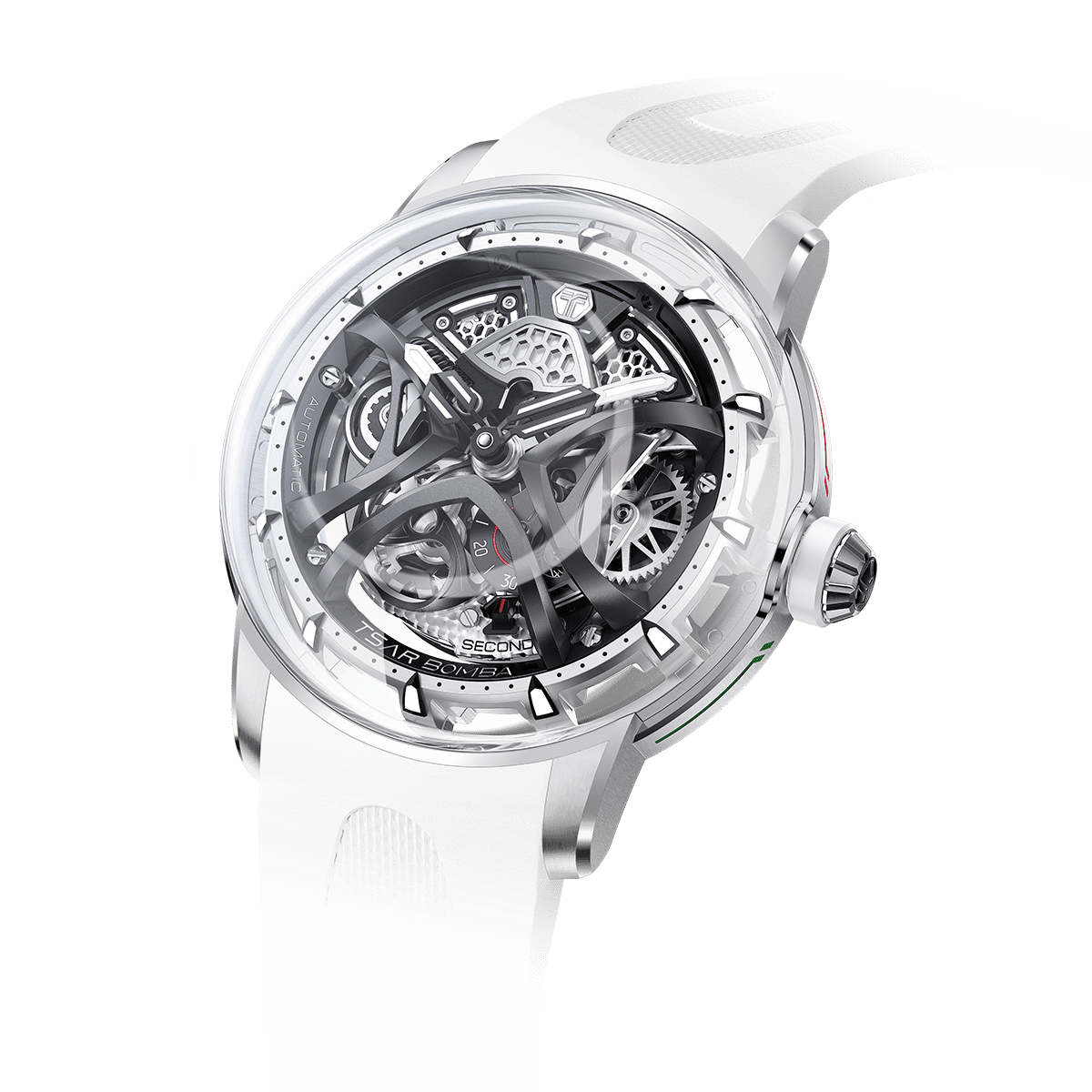 Official TSAR BOMBA Skunk Works T1 Skeleton Automatic Watch