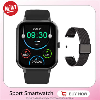 2023 Beautiful Fashion Sports Ivanony Smart 1.83 Led Display Bluetooth Answer Call Voice Assistant