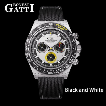 Bonest Gatti BG9010 Carbon Fibre Automatic Chronograph – Sport-Precision Craft - Top G Watches