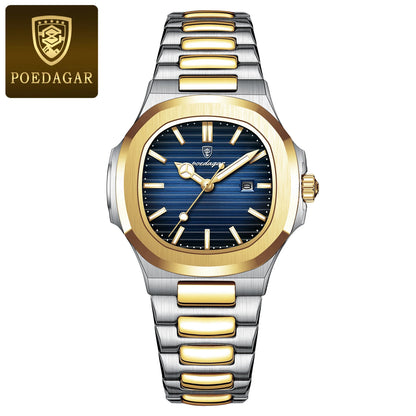 Luxury Poedagar P789 Waterproof Stainless-Steel Quartz Ladies Watch - Top G Watches