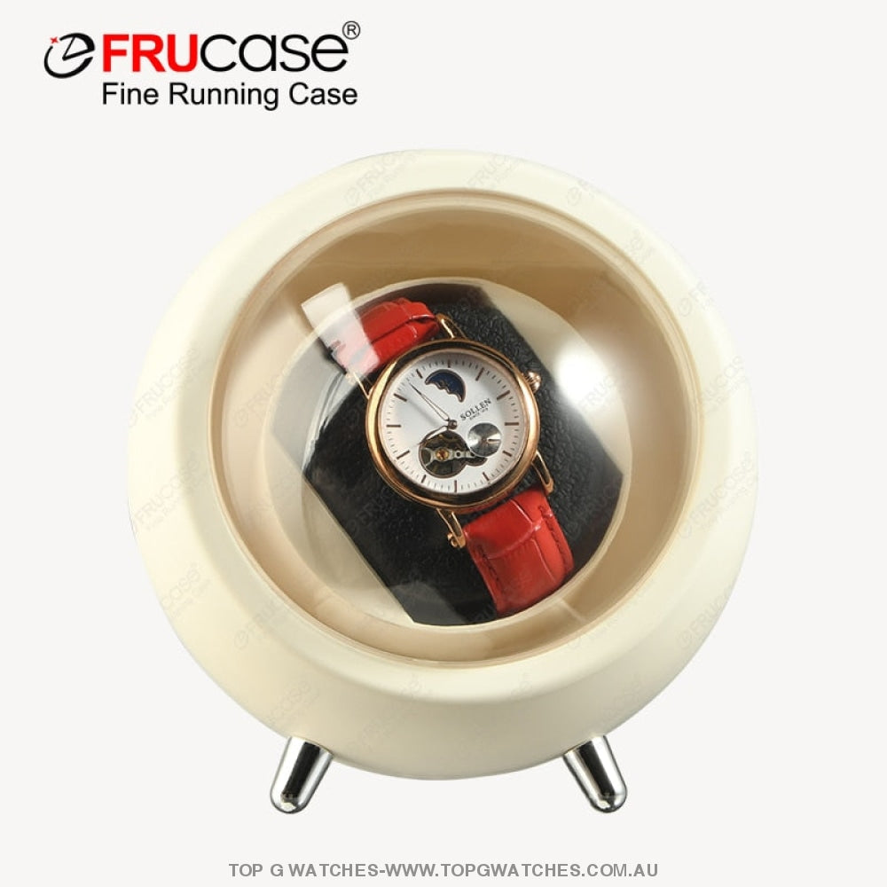 Motion Frucase Winding Display Watch Storage Case - Automatic Winder Usb Cable / With Battery Option