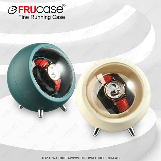 Motion FruCase Winding Display Watch Storage Case - Automatic Winder USB Cable / with Battery Option - Top G Watches