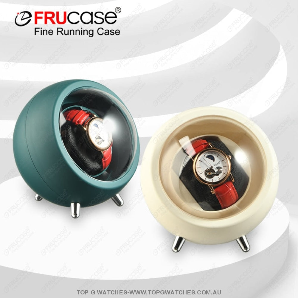 Motion Frucase Winding Display Watch Storage Case - Automatic Winder Usb Cable / With Battery Option
