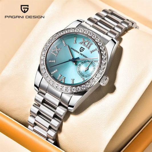 NEW Pagani Design Women's Elegant Jewel Fashion Sapphire Quartz 32mm Watch - Top G Watches