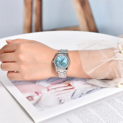 NEW Pagani Design Women's Elegant Jewel Fashion Sapphire Quartz 32mm Watch - Top G Watches