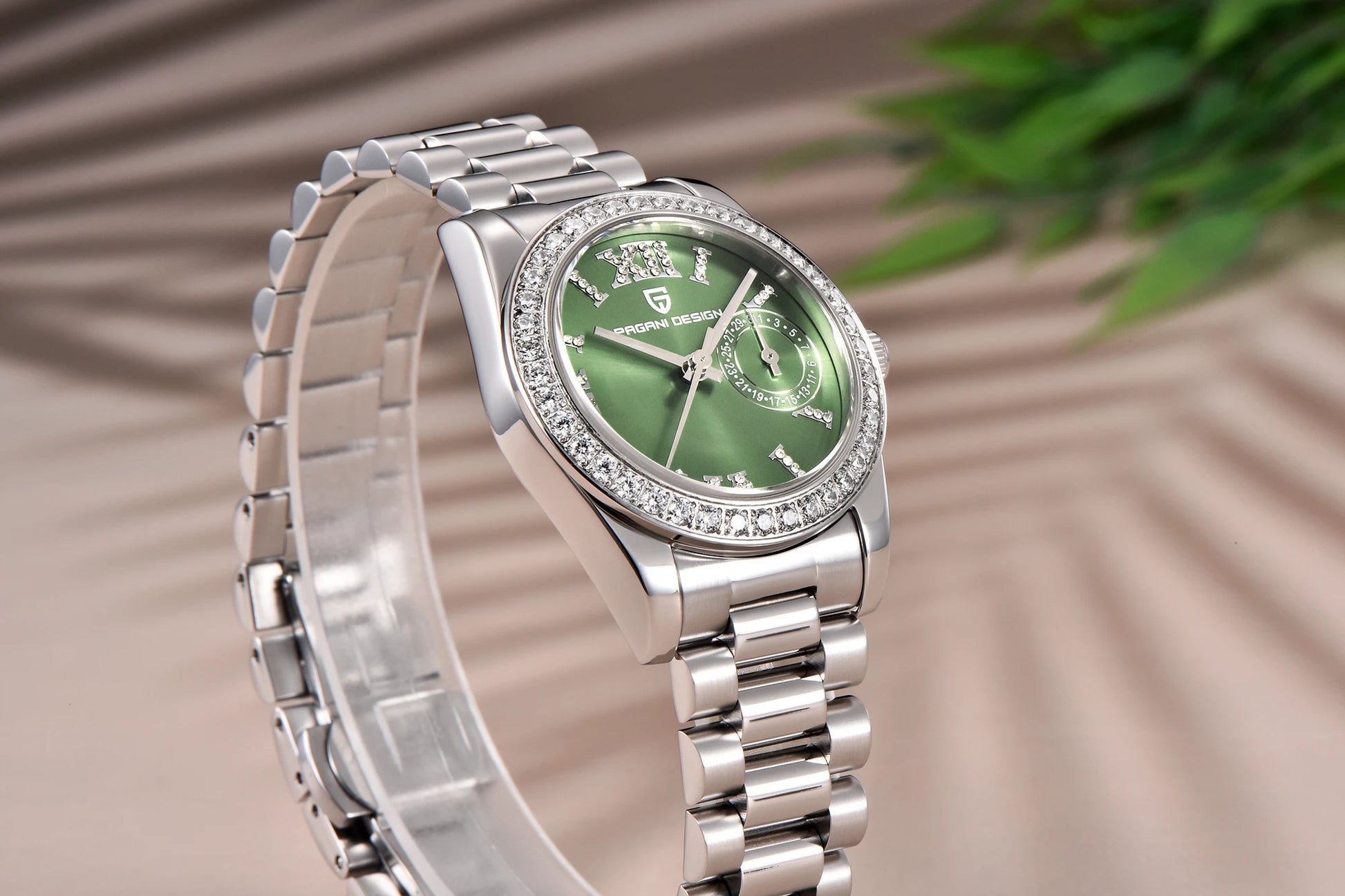 NEW Pagani Design Women's Elegant Jewel Fashion Sapphire Quartz 32mm Watch - Top G Watches