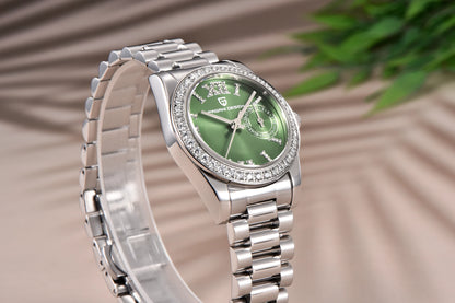 NEW Pagani Design Women's Elegant Jewel Fashion Sapphire Quartz 32mm Watch - Top G Watches