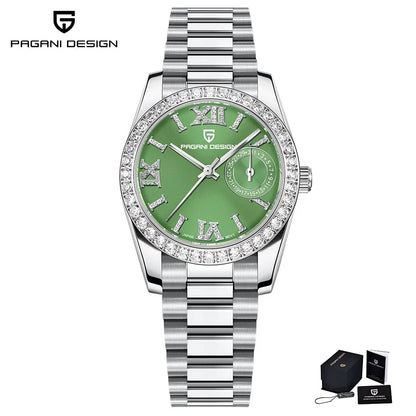 NEW Pagani Design Women's Elegant Jewel Fashion Sapphire Quartz 32mm Watch - Top G Watches