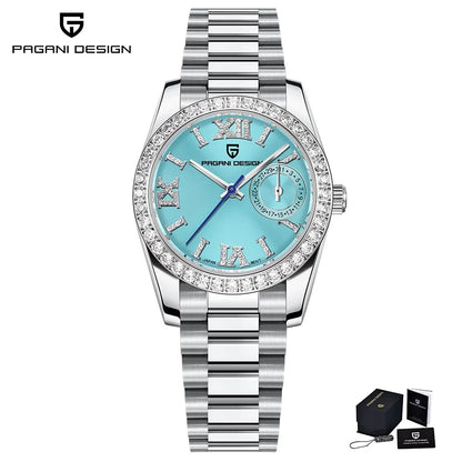 NEW Pagani Design Women's Elegant Jewel Fashion Sapphire Quartz 32mm Watch - Top G Watches
