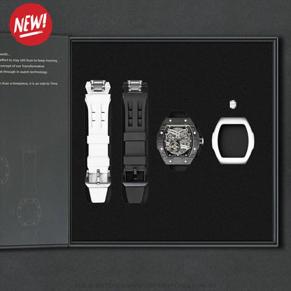 Official TSAR BOMBA Atomic-Interchangeable Automatic Mechanical Watch - TB8218 Two Combo - Top G Watches